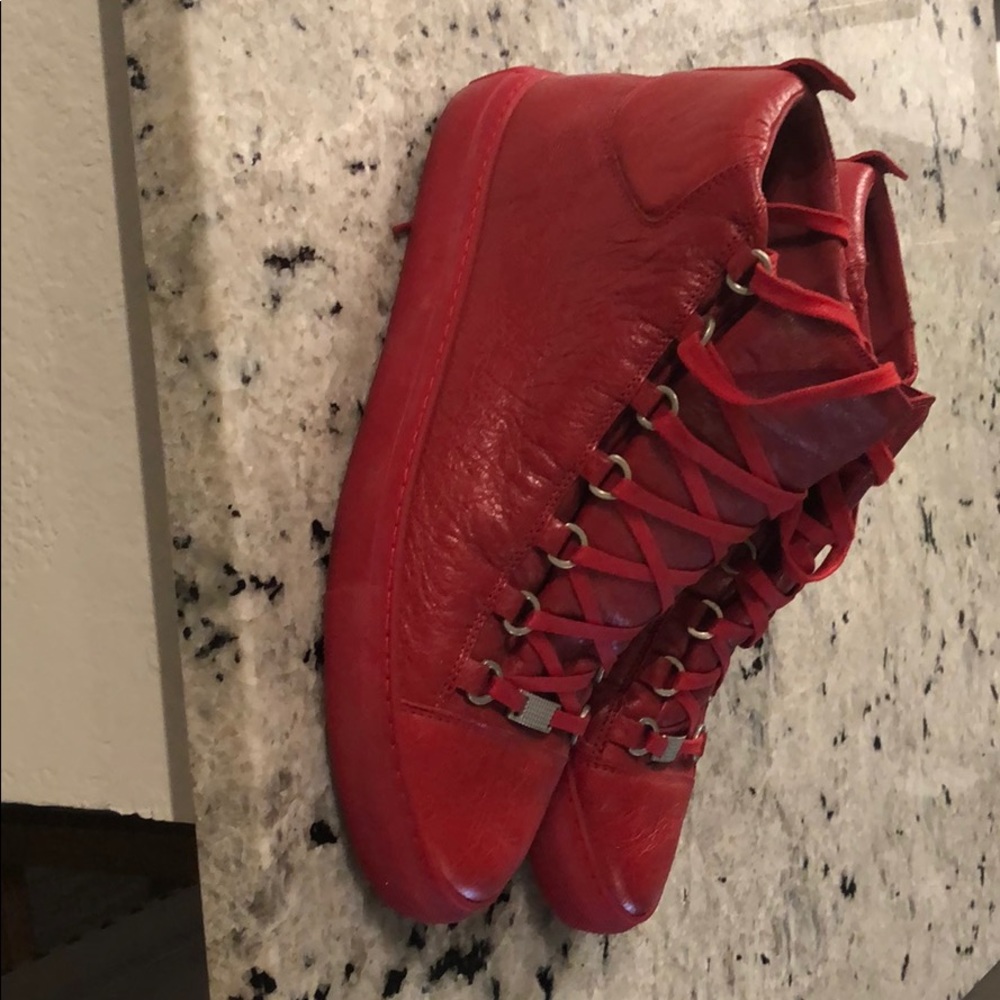 Balencia high top sneaker